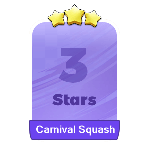 MMOJUGG Monopoly Go Carnival Squash 3 Stars-S14-3 Details View of Item Function and Use
